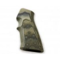 AR15 / M16 Checkered G10 - G-Mascus Green