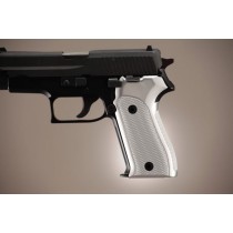 SIG Sauer P225 Checkered Aluminum - Brushed Gloss Clear Anodize
