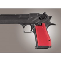 Desert Eagle Checkered Aluminum - Red Anodized