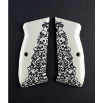 CZ 75 Scrimshaw Ivory Polymer - Boneyard
