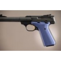 Browning BuckMark Checkered Aluminum - Matte Blue Anodize