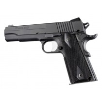 1911 Govt. Model Ebony Ambi-Cut Checkered Panels