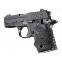 SIG Sauer P238 Rubber Grip with Finger Grooves Black