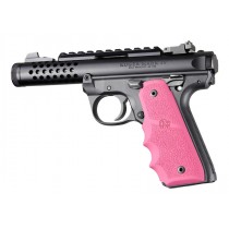 Ruger 22/45 MKIV Rubber Grip with Finger Grooves Pink