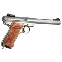 Ruger MK II Tulipwood L. Hand Thumb Rest Checkered