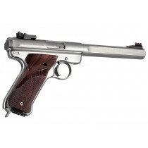 Ruger MK II Cocobolo L. Hand Thumb Rest Checkered