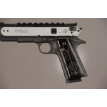 1911 Govt. Model Flames Aluminum - Black Anodized