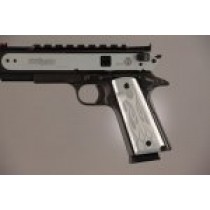 1911 Govt. Model Flames Aluminum - Clear Anodized
