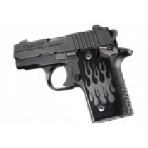 SIG Sauer P238 Flames Aluminum - Black Anodize
