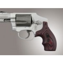 S&W J Frame Round Butt Bantam G10 - G-Mascus Red Lava