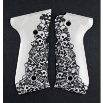 Beretta 92 Scrimshaw Ivory Polymer - Boneyard
