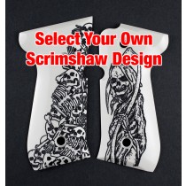 Beretta 92 Smooth Ivory Polymer - Custom Image Combination