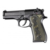 Beretta 92 Checkered G10 - G-Mascus Green