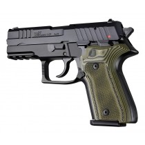Rex Zero 1 Compact Checkered G10 - G-Mascus Green
