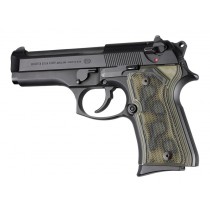 Beretta 92 Compact Checkered G10 - G-Mascus Green