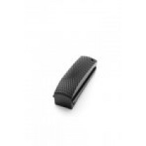 1911 Govt. Aluminum Mainspring Housing Checkered Arched Brushed Gloss Black
