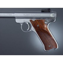 Ruger MK II Cocobolo R. Hand Thumb Rest Checkered