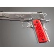 1911 Govt. Model 3/16 Thin Tribal Aluminum - Red Anodized
