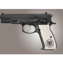 CZ 75 Scrimshaw Ivory Polymer - Coast Guard

