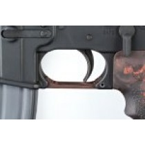 AR-15/M-16 Straight Trigger Guard G10 - G-Mascus Red Lava