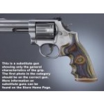 Dan Wesson Large Frame Lamo Camo Stripe/Cap, Checkered