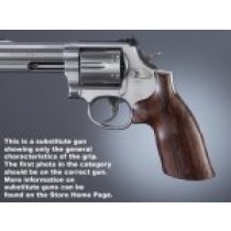 Dan Wesson Large Frame Rosewood No Finger Groove