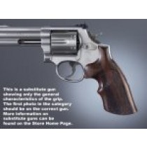 Dan Wesson Small Frame Rosewood Top Finger Groove, Checkered