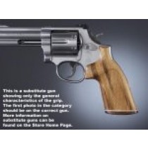 Dan Wesson Small Frame Goncalo No Finger Groove, Stripe/Cap, Checkered