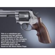 Dan Wesson Small Frame Pau Ferro Top Finger Groove, Checkered