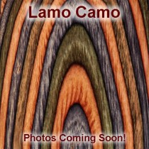 Taurus Med. & Lg. Rd. Butt Lamo Camo Top Finger Groove, Stripe/Cap