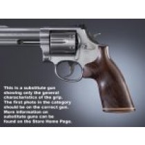 Dan Wesson Small Frame Pau Ferro No Finger Groove, Stripe/Cap