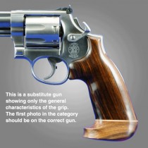 Dan Wesson Large Frame Cocobolo No Finger Groove, Big Butt