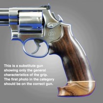 Dan Wesson Small Frame Rosewood No Finger Groove, Big Butt
