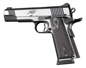 1911 Govt. 9/32 Thick Piranha Grip G-Mascus Black/Gray G10