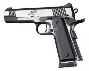 1911 Govt. 9/32 Thick Solid Black G10