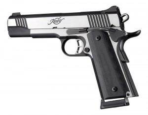 1911 Govt. 3/16 Thin Solid Black G10