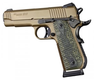 1911 Govt. Model Round Heel Piranha G10 - G-Mascus Green