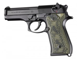 Beretta 92FS Piranha Grip G10 - G-Mascus Green