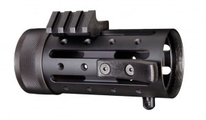 AR-15/M-16 Aluminum 4.5" OAL 3 Gun Free Float Forend Extension with Accessory Attachments