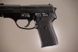 SIG Sauer P239 DA/SA Checkered Aluminum - Matte Black Anodize
