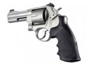 S&W N Frame Round Butt Conversion Style Rubber Monogrip Black