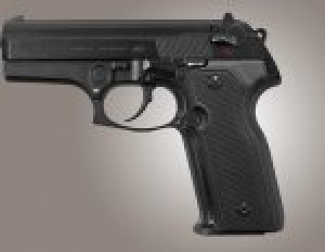 Beretta Cougar 8000 - 8040 - 8357 Checkered Aluminum - Matte Black Anodize