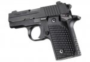SIG Sauer P238 Piranha Grip G10 - Solid Black
