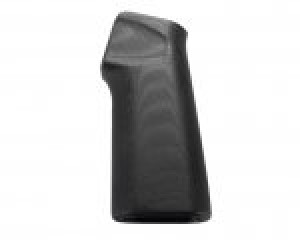 AR15 / M16 15 Degree Vertical No Finger Groove Smooth G10 - Solid Black