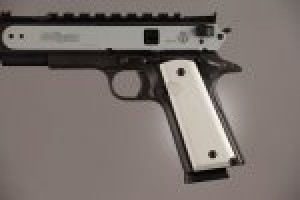 1911 Govt. Model 9/32 Thick Aluminum - Matte Clear Anodized