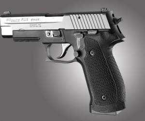 SIG Sauer P226 DA/SA Magrip Piranha Grip G10 - Solid Black
