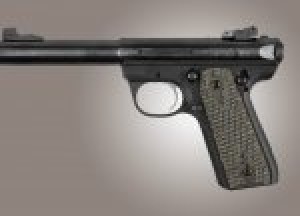 Ruger MK III 22/45 RP Piranha Grip G10 - G-Mascus Green