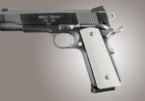 1911 Govt. Aluminum Magrip Kit - Smooth Flat Mainspring Matte Clear