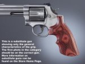 Dan Wesson Small Frame Rose Laminate Top Finger Groove, Checkered