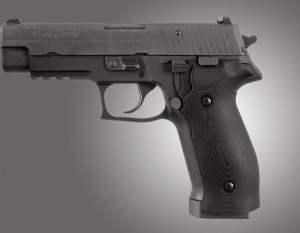 SIG Sauer P226 DA/SA Magrip Smooth G10 - Solid Black 